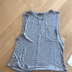 Brandy Melville grey top, barely worn